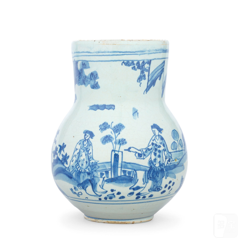 A large English delftware mug, circa 1680-90 - 图4